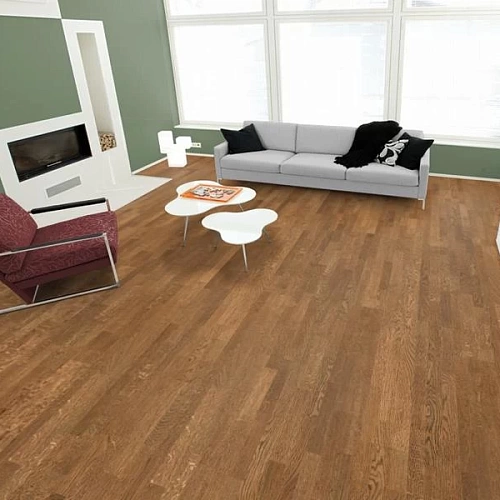 ДУБ EBONY STONEWASHED ПАРКЕТНАЯ ДОСКА KARELIA SPICE